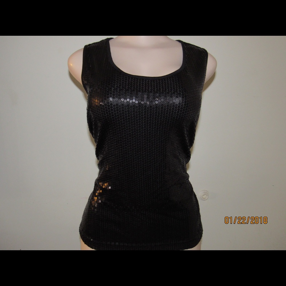 Convington Sparkle Sequin tank top